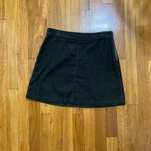 Aritzia corduroy skirt